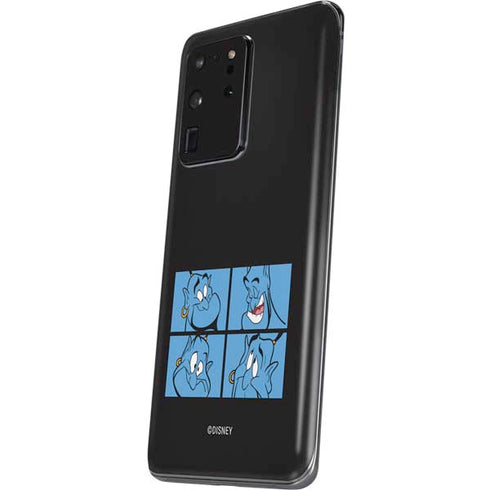 Disney Aladdin Genie Faces Grid Galaxy S20 Ultra 5G Skin
